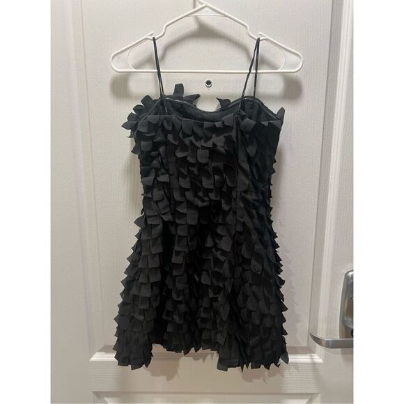 ELLIATT Hailey Strapless Mini Party Dress Black Holidays Xmass size S NWT $265 - Picture 5 of 8